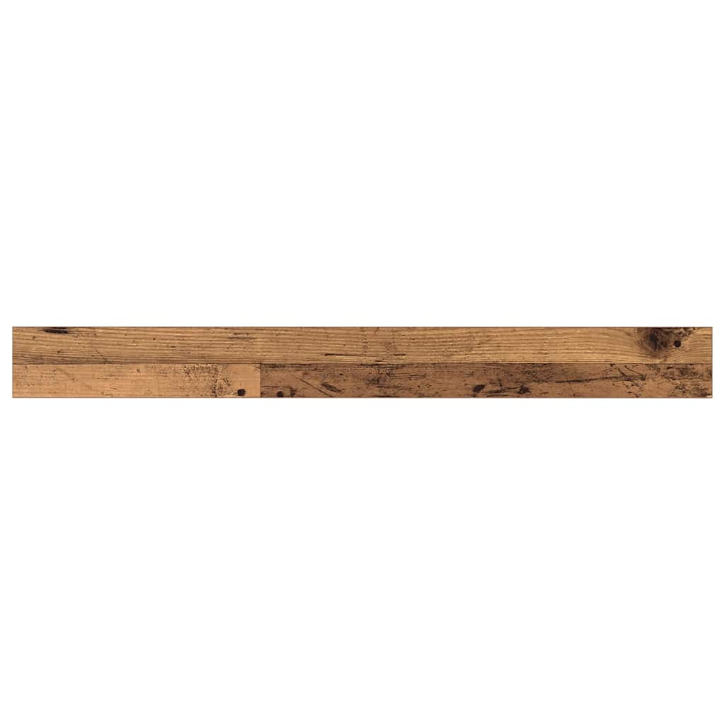 Book shelf 4 pcs Brown 100 x 10 x 1.5 cm Engineered wood