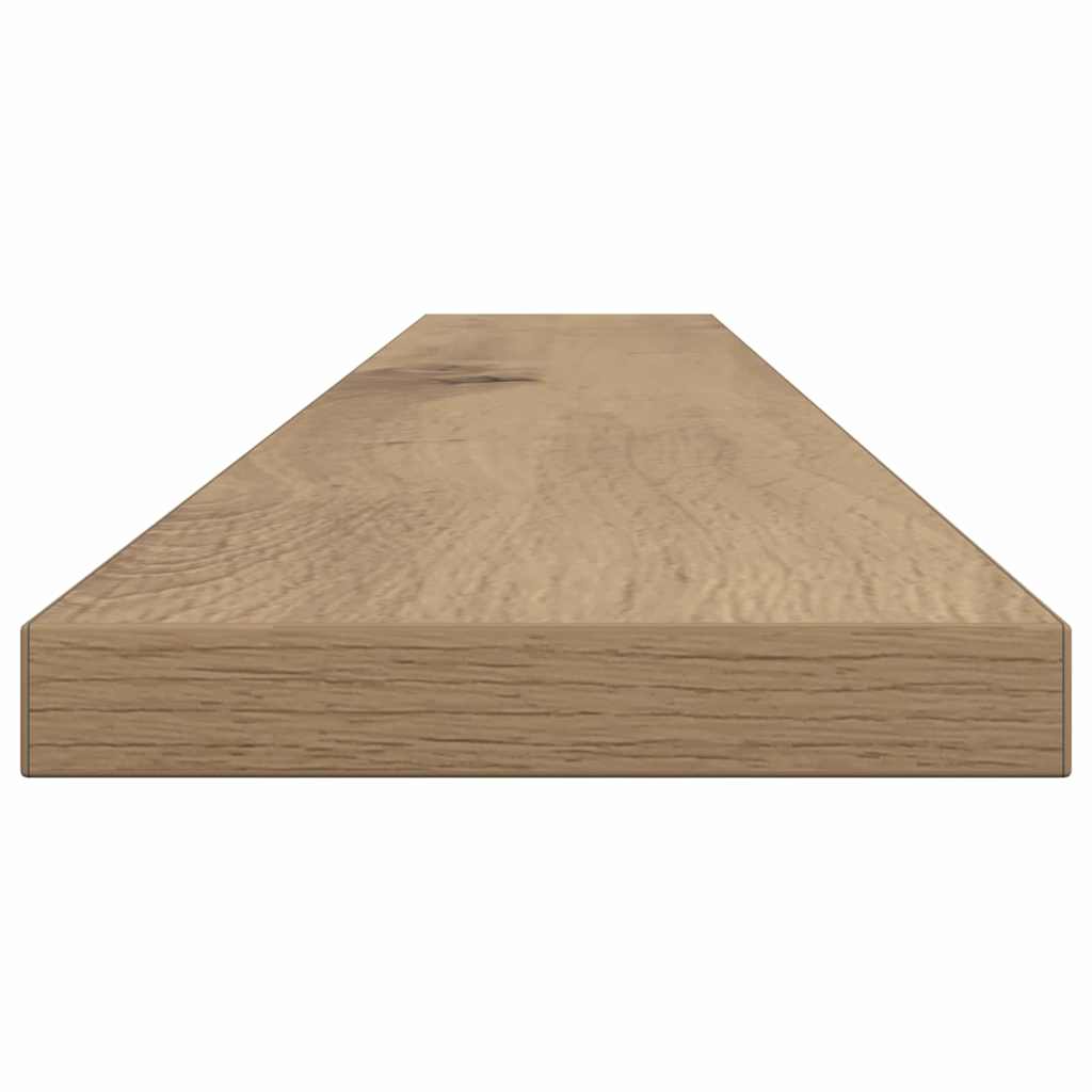 Knygų lentyna 4 pcs Ruda 100 x 10 x 1.5 cm Apdirbta mediena
