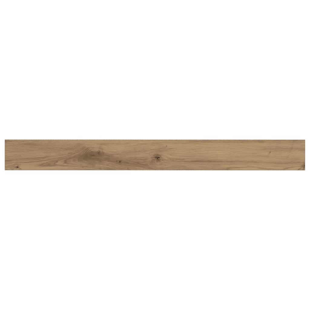 Knygų lentyna 4 pcs Ruda 100 x 10 x 1.5 cm Apdirbta mediena