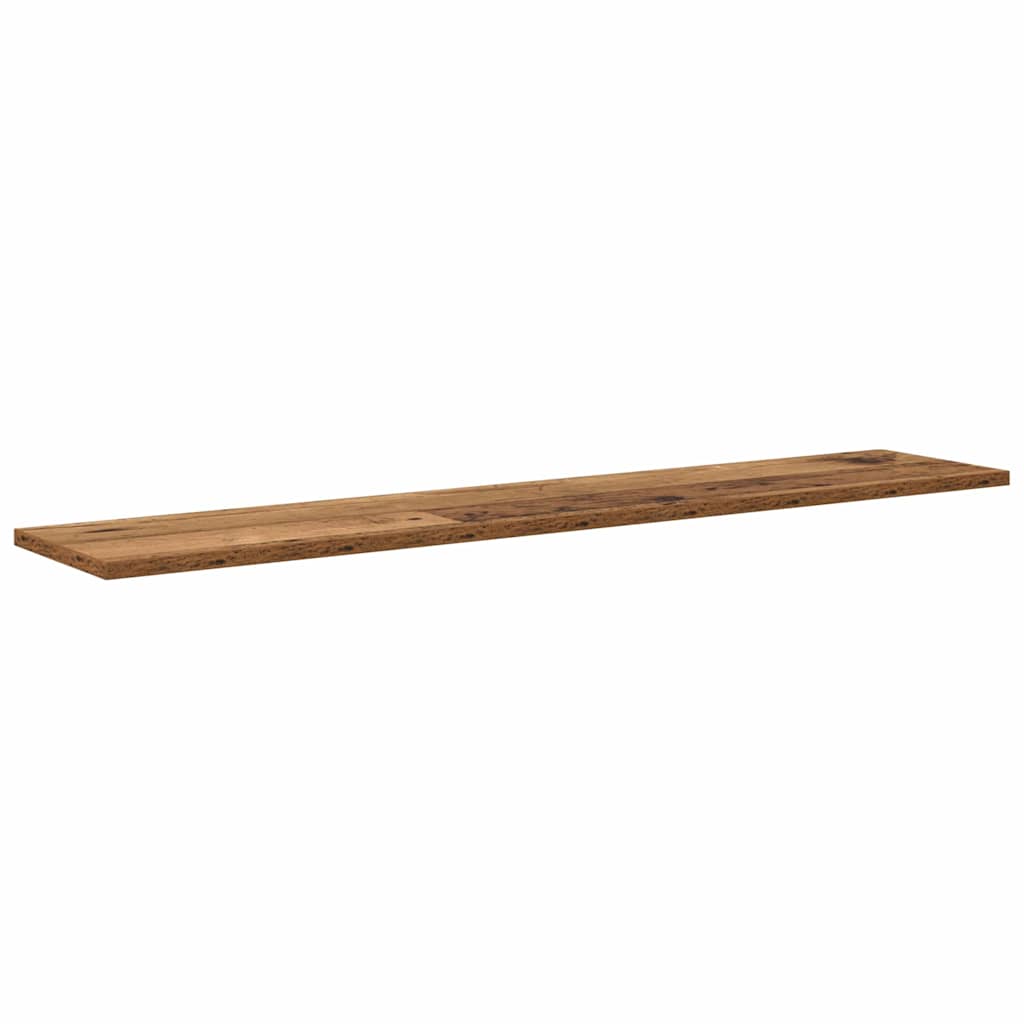Knygų lentyna 4 pcs Ruda 100 x 20 x 1,5 cm Apdirbta mediena