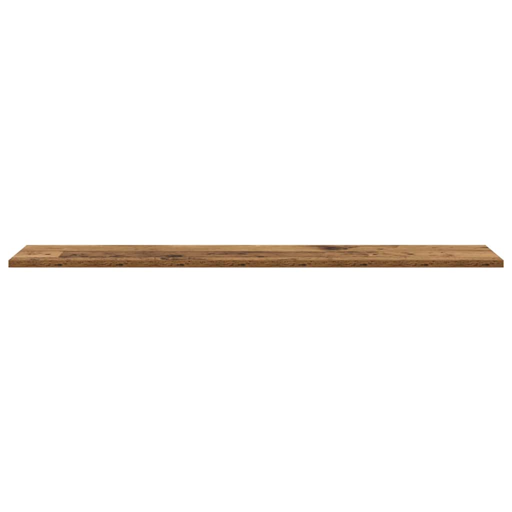 Knygų lentyna 4 pcs Ruda 100 x 20 x 1,5 cm Apdirbta mediena