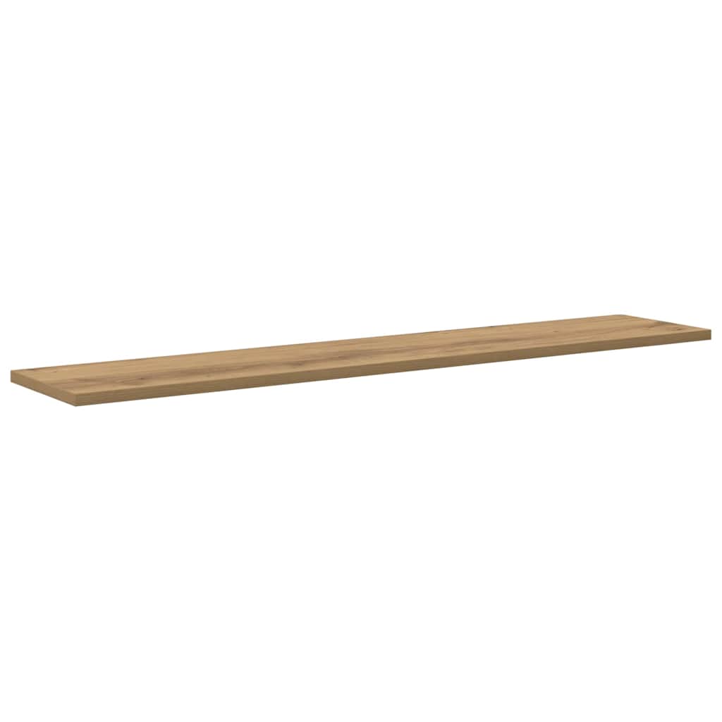 Knygų lentyna 4 pcs Ruda 100 x 20 x 1,5 cm Apdirbta mediena