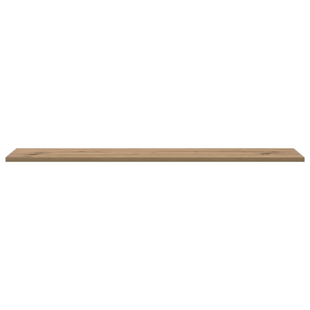 Knygų lentyna 4 pcs Ruda 100 x 20 x 1,5 cm Apdirbta mediena