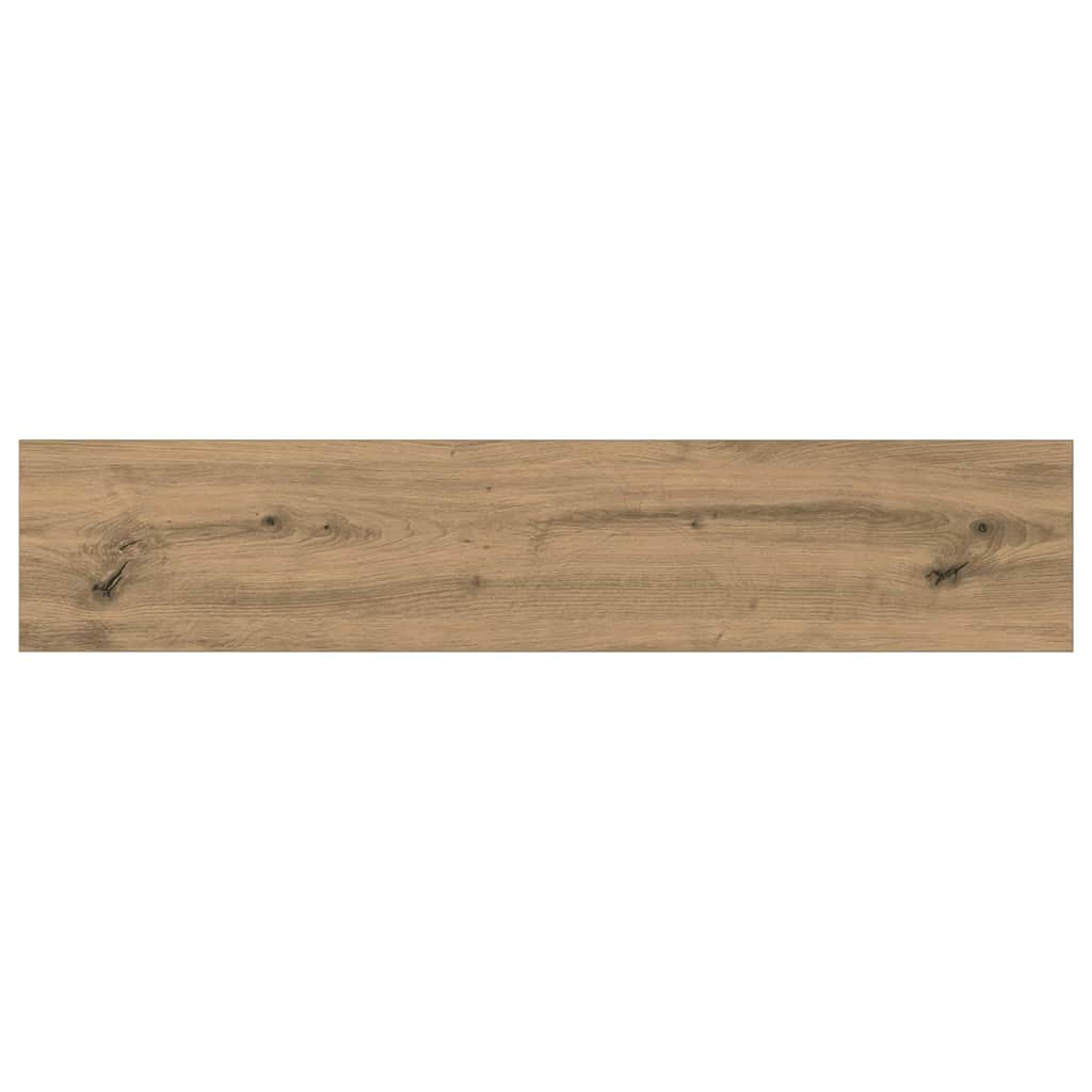 Knygų lentyna 4 pcs Ruda 100 x 20 x 1,5 cm Apdirbta mediena