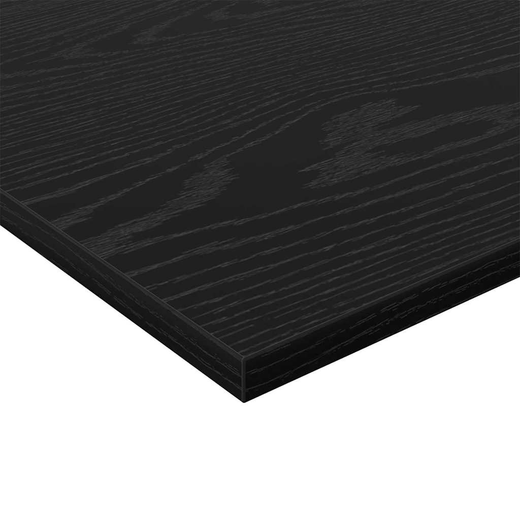 Knygų lentyna 3 aukštų 4 vnt. 100 x 20 x 1,5 cm Juodas