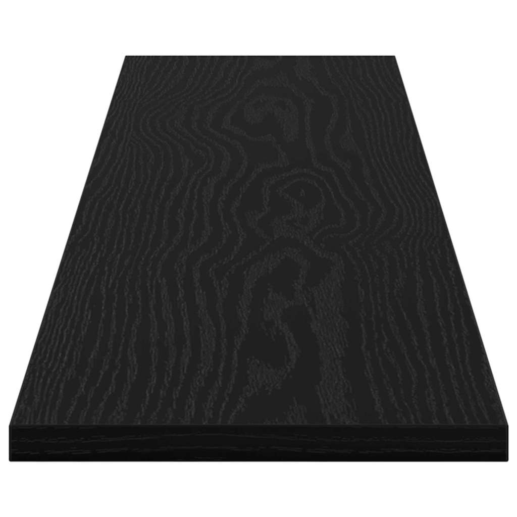 Knygų lentyna 3 aukštų 4 vnt. 100 x 20 x 1,5 cm Juodas