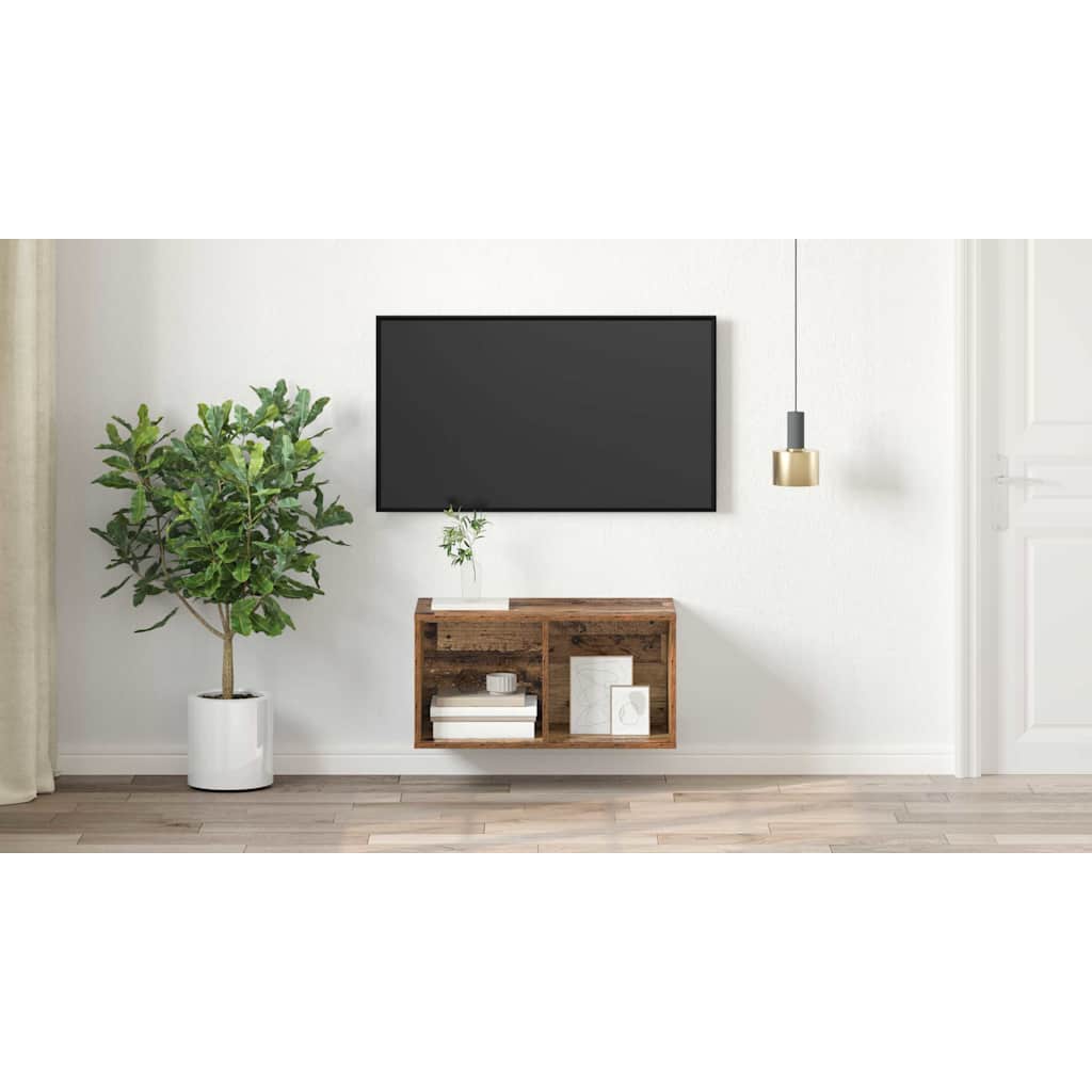 TV spinta Sena mediena 37 x 37 x 72 cm Apdirbta mediena