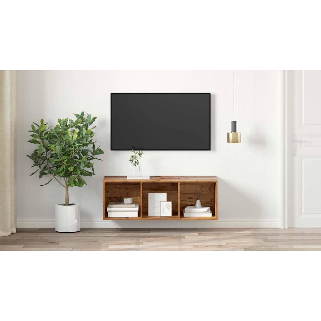 TV skapis Sena koksne 37 x 37 x 107 cm Apstrādāta koksne