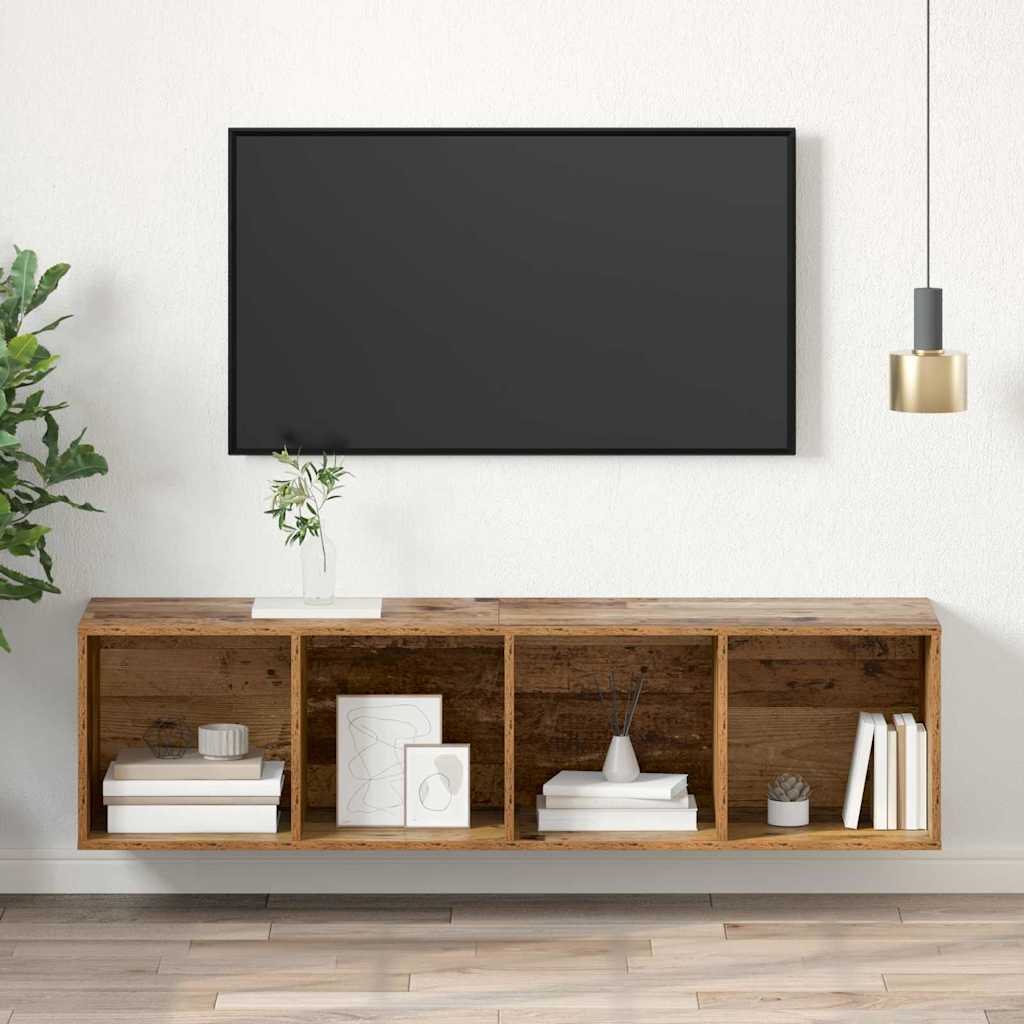 TV spinta Sena mediena 37 x 37 x 142.5 cm Apdirbta mediena