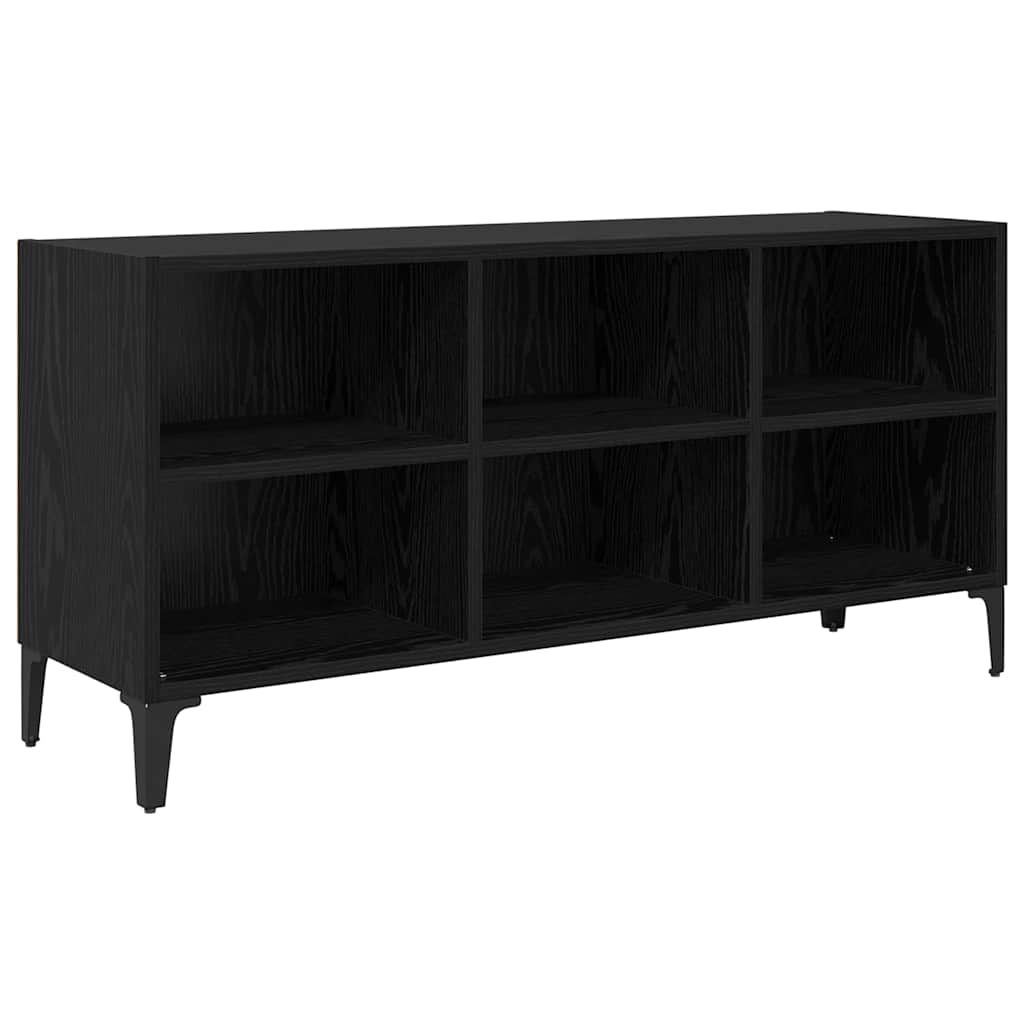 TV spintelių komplektas Juodas 103,5 x 30 x 50 cm