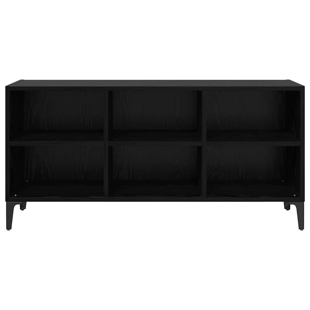 TV spintelių komplektas Juodas 103,5 x 30 x 50 cm