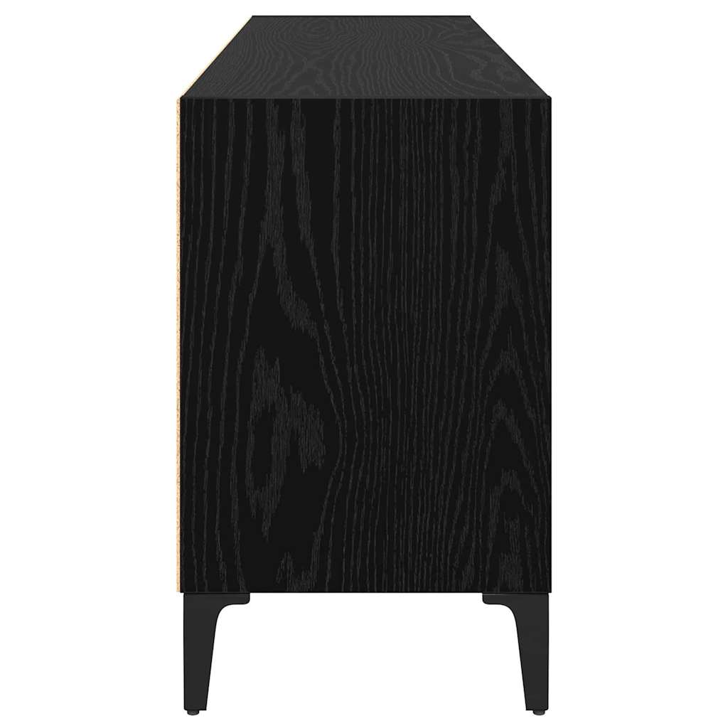 TV spintelių komplektas Juodas 103,5 x 30 x 50 cm