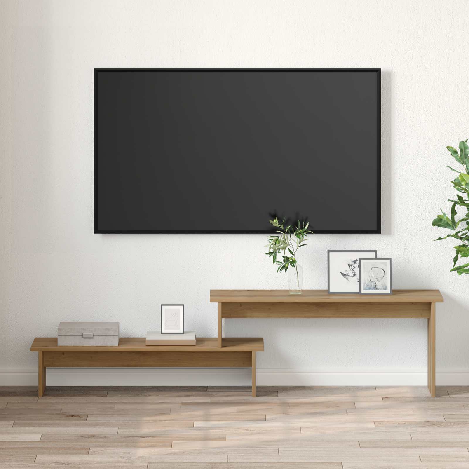 Televizoriaus spintelė artisano ąžuolo 180 x 30 x 43 cm