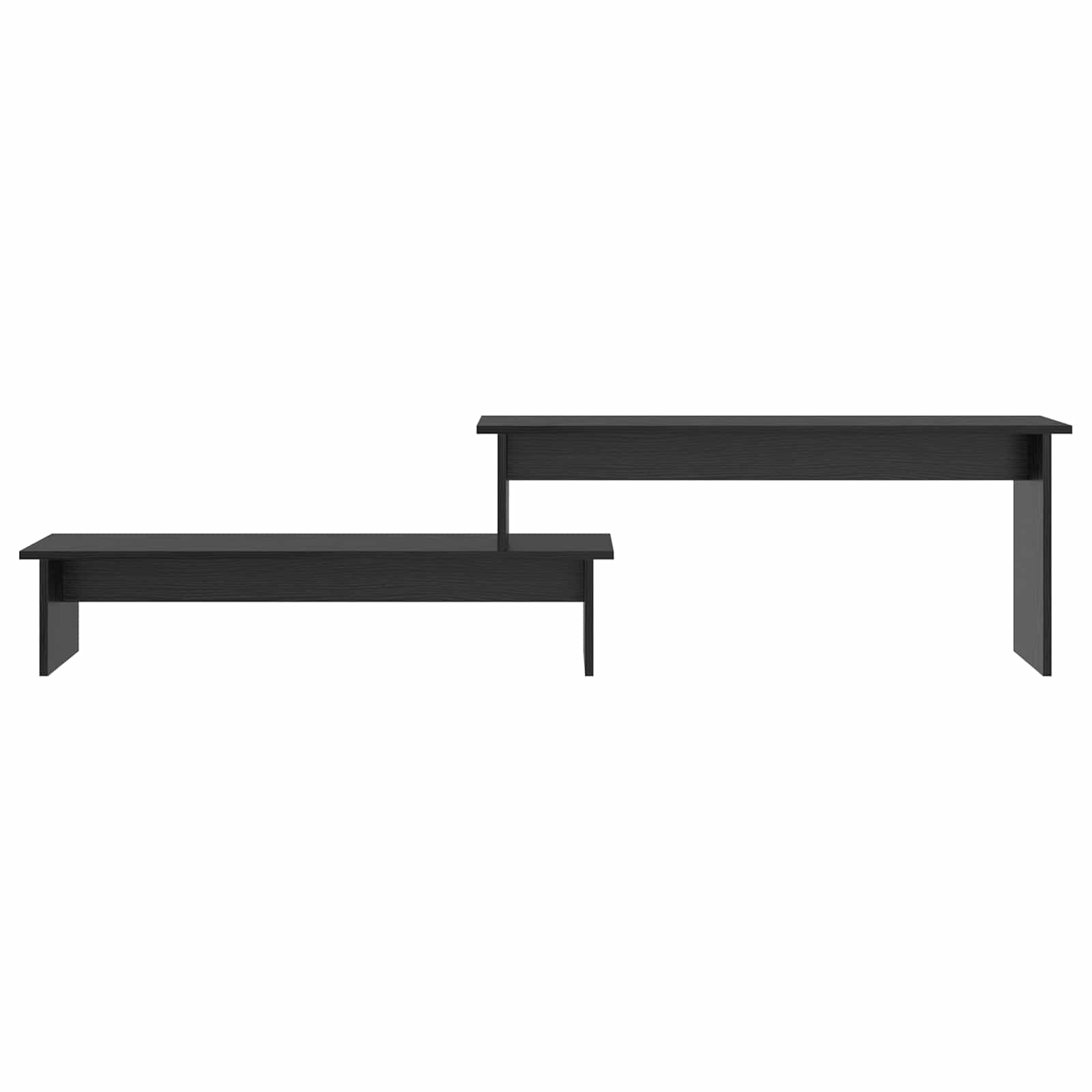 TV cabinet black oak 180 x 30 x 43 cm