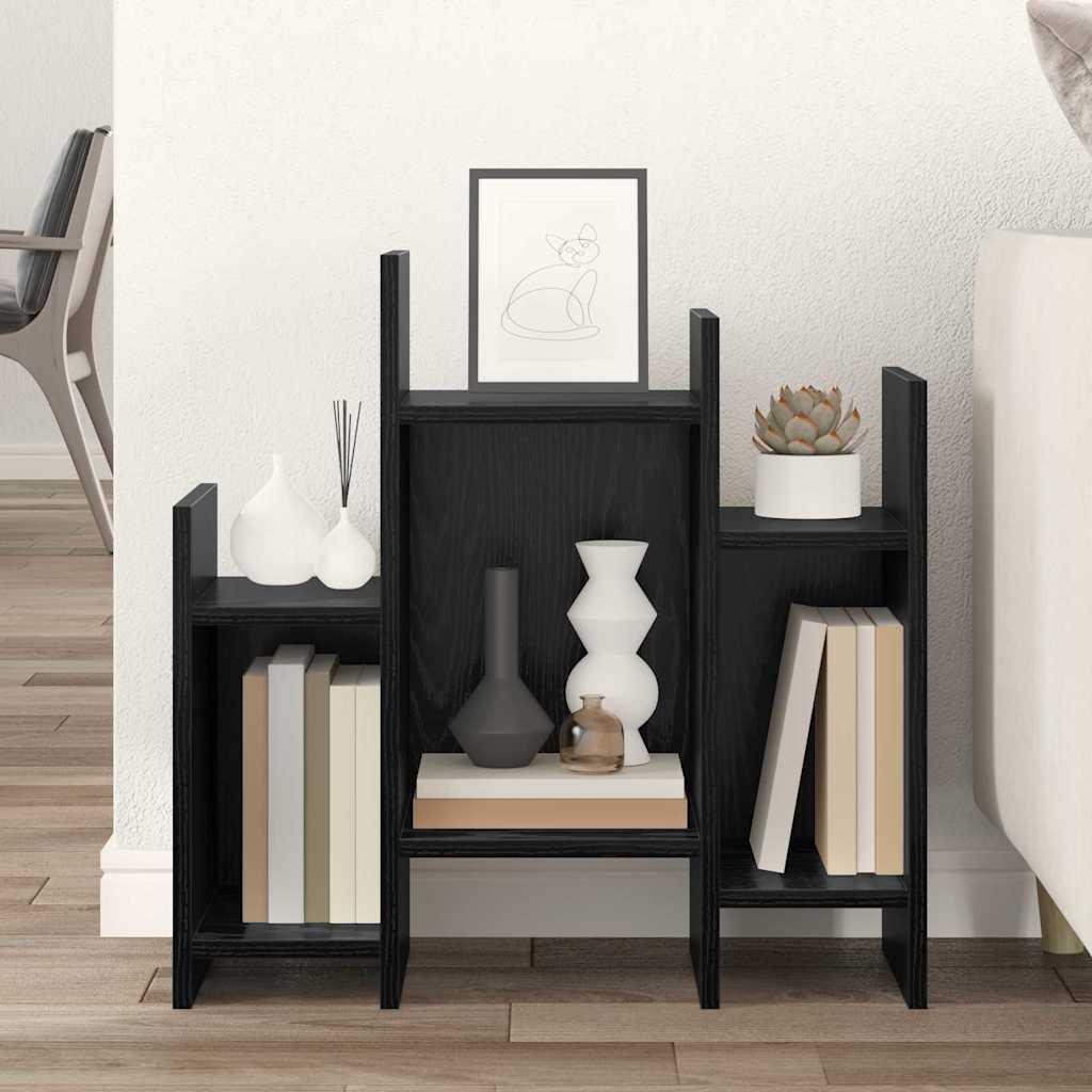 Šoninė spintelė juoda ąžuolo 60 x 26 x 60 cm Apdirbta mediena