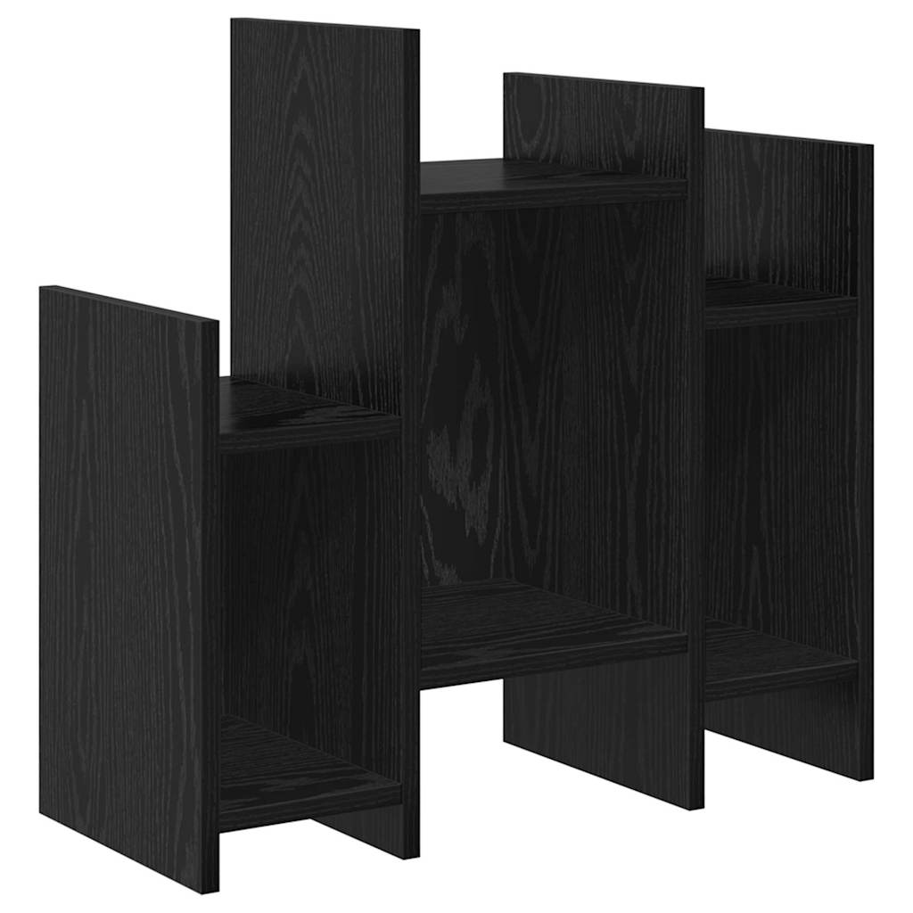 Šoninė spintelė juoda ąžuolo 60 x 26 x 60 cm Apdirbta mediena