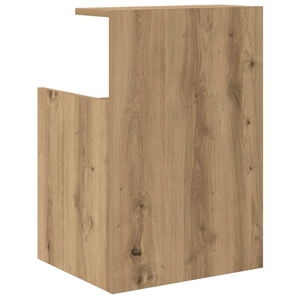Šalia lovos spintelė 2 pcs Amatininkų ąžuolas 40 x 35 x 60 cm
