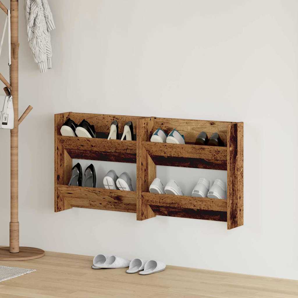 Batu skrynia 2 pcs Senas medis 60 x 18 x 60 cm Apdirbta mediena