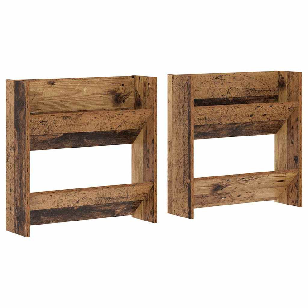 Batu skrynia 2 pcs Senas medis 60 x 18 x 60 cm Apdirbta mediena