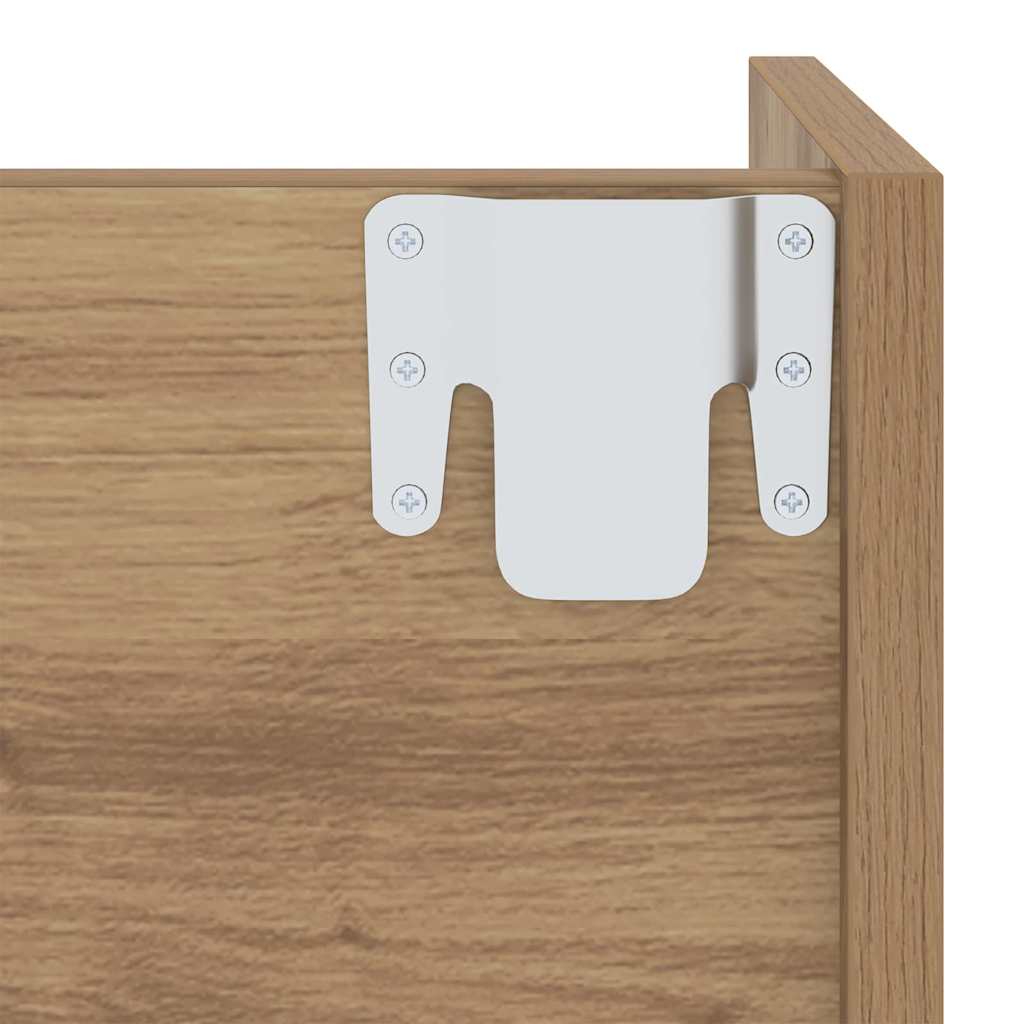 Batu skrynia 2 pcs Amatininkų ąžuolas 60 x 18 x 60 cm