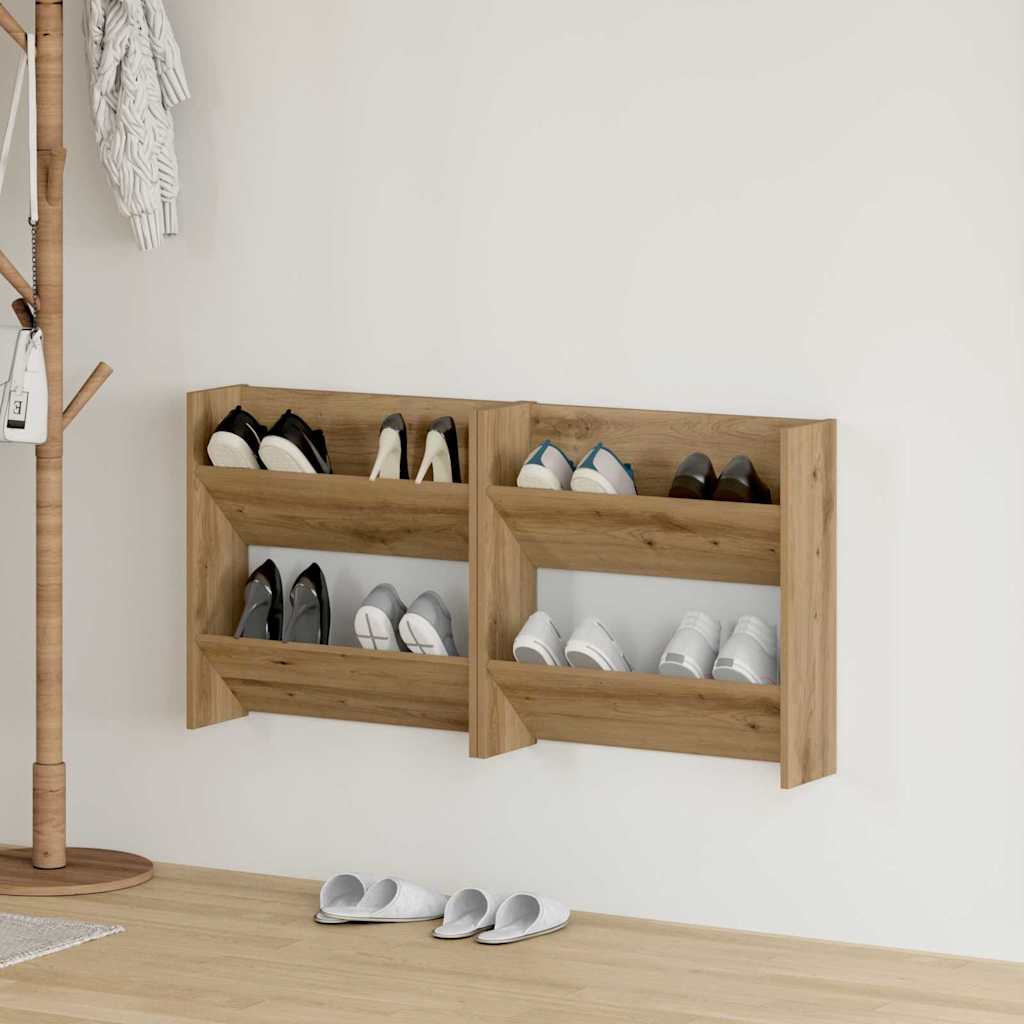 Batu skrynia 2 pcs Amatininkų ąžuolas 60 x 18 x 60 cm
