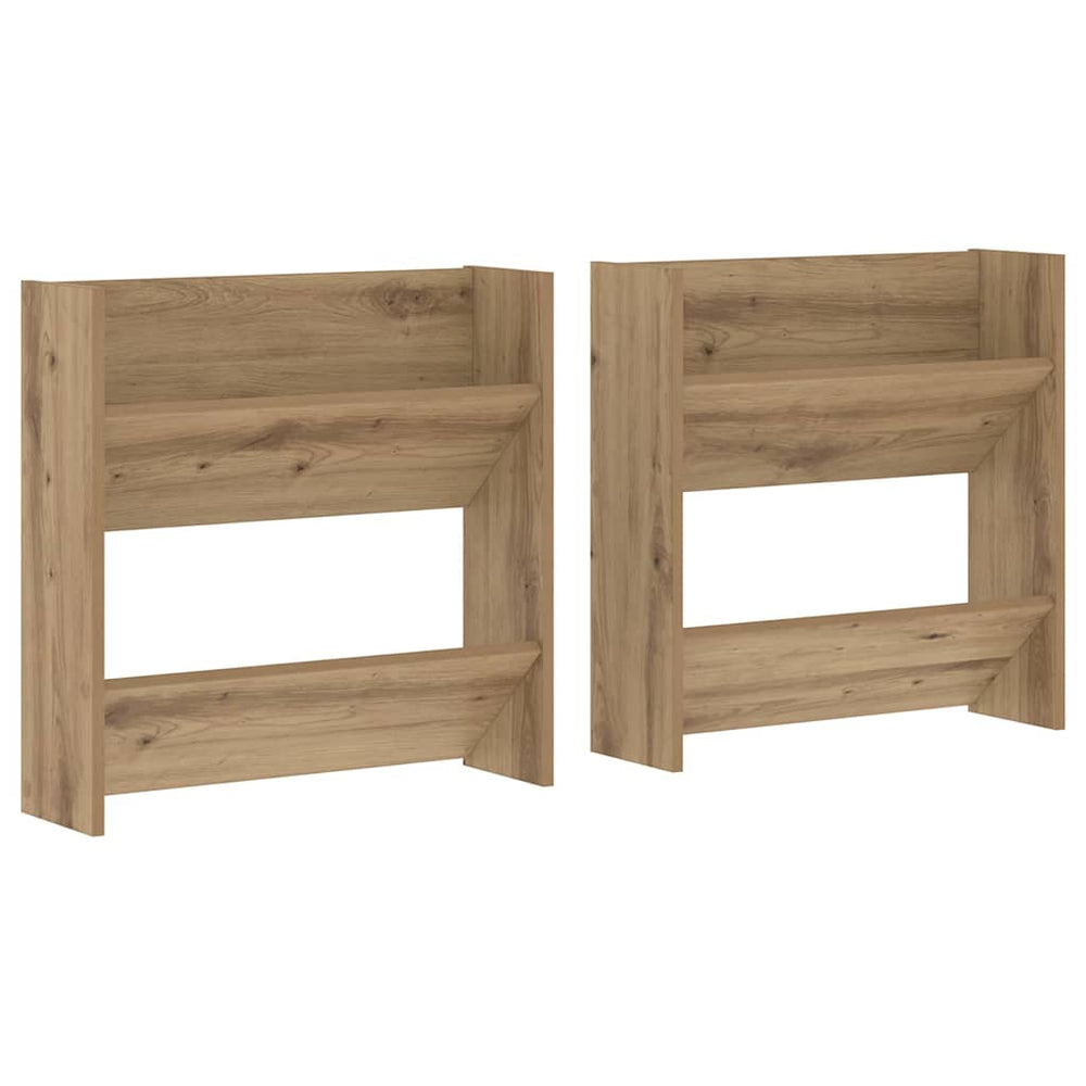 Batu skrynia 2 pcs Amatininkų ąžuolas 60 x 18 x 60 cm