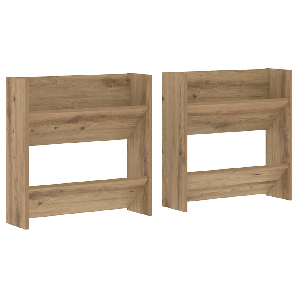Batu skrynia 2 pcs Amatininkų ąžuolas 60 x 18 x 60 cm