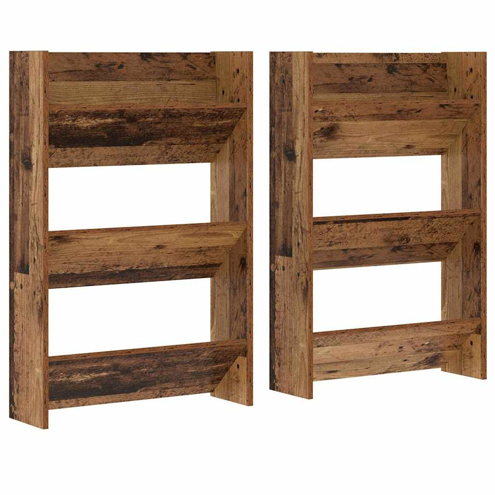 Batu skrynia 2 pcs Senas medis 60 x 18 x 90 cm Apdirbta mediena