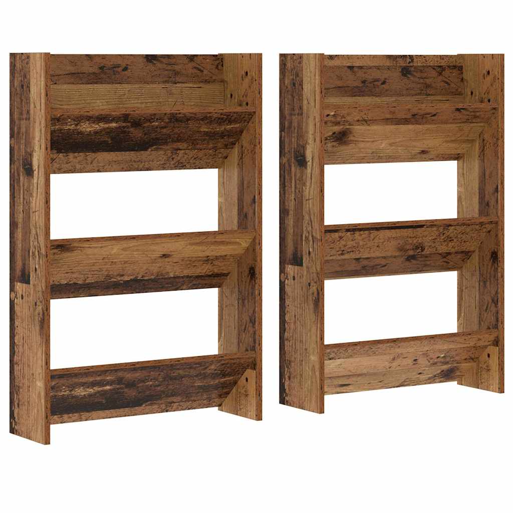 Batu skrynia 2 pcs Senas medis 60 x 18 x 90 cm Apdirbta mediena