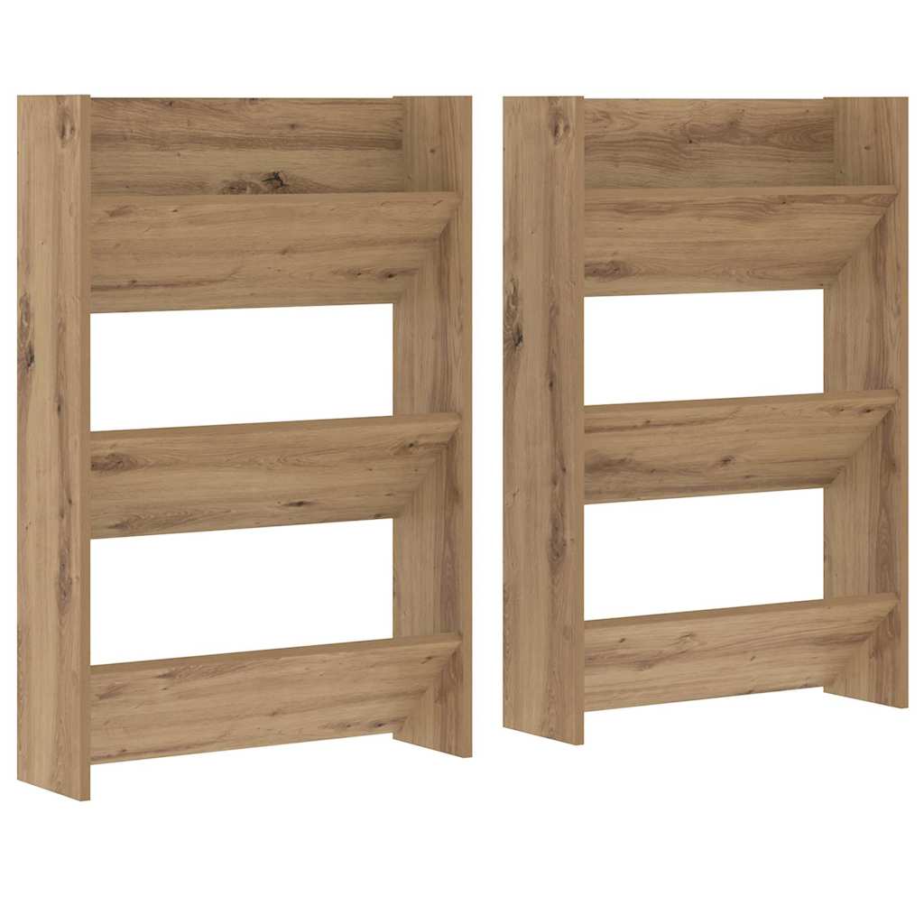 Batu skrynia 2 pcs Amatininkų ąžuolas 60 x 18 x 90 cm