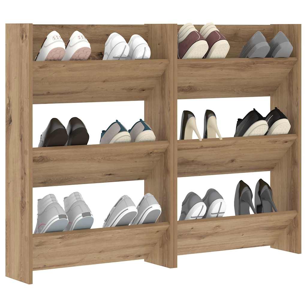 Batu skrynia 2 pcs Amatininkų ąžuolas 60 x 18 x 90 cm