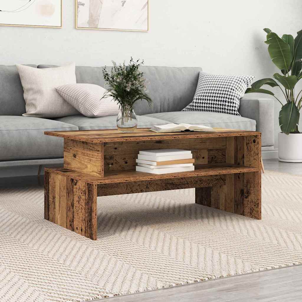 Kavos staliukas Sena mediena 90 x 55 x 42,5 cm Apdirbta mediena