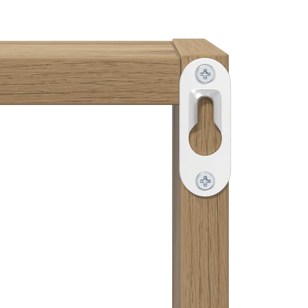 Wall shelves 2 pcs Artisan oak 26 x 15 x 26 cm