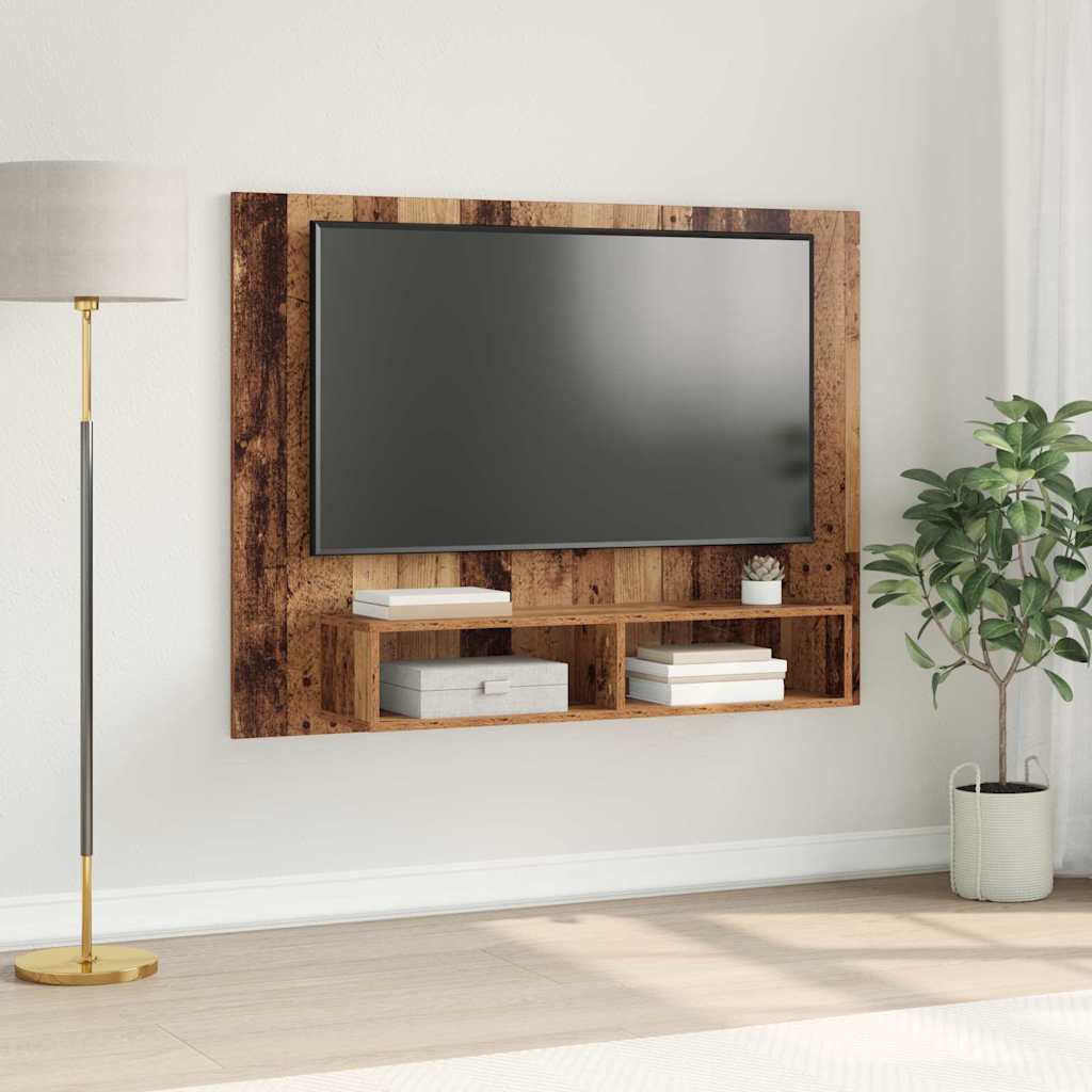 TV skapīšu komplekts Antīka koka 120 x 23,5 x 90 cm