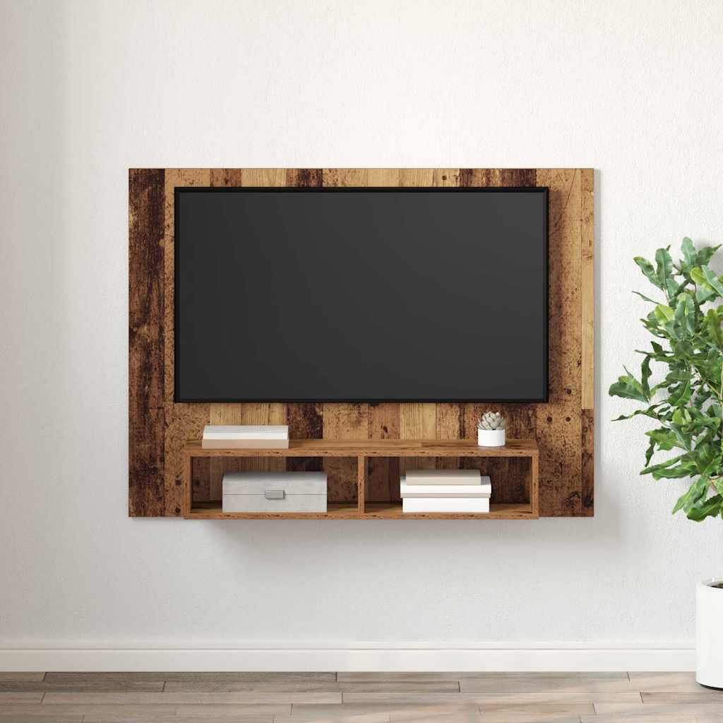 TV skapīšu komplekts Antīka koka 120 x 23,5 x 90 cm