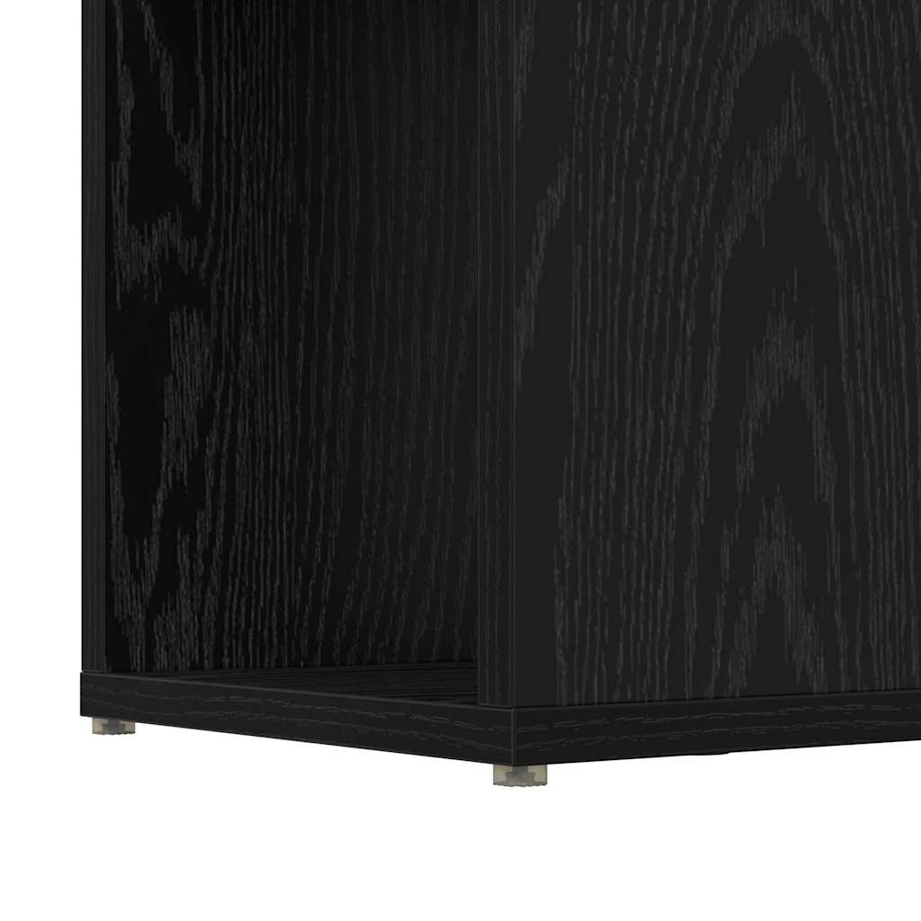 TV skapju komplekts Melns 60 x 24 x 94,5 cm