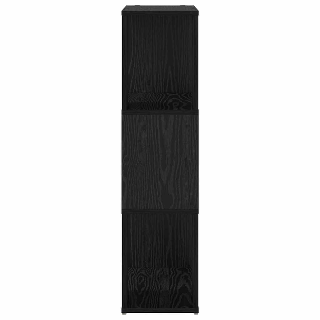 TV skapju komplekts Melns 60 x 24 x 94,5 cm