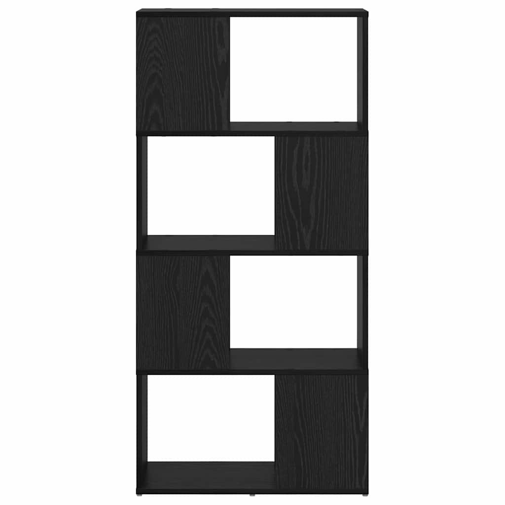 TV skapju komplekts melns 60 x 24 x 125,5 cm