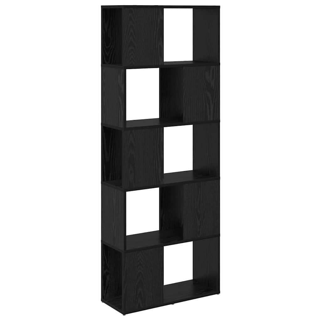 TV skapīšu komplekts Melns 60 x 24 x 156 cm Apstrādāta koksne