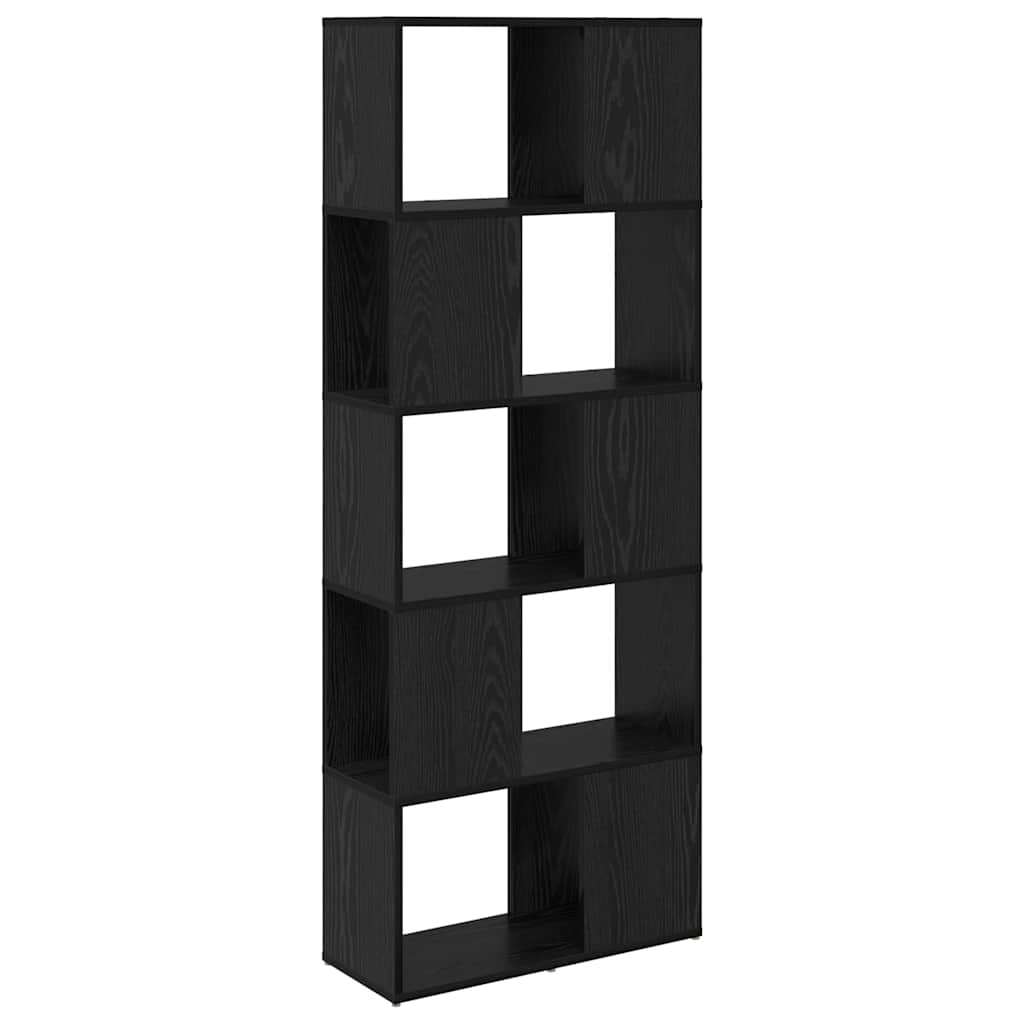 TV skapīšu komplekts Melns 60 x 24 x 156 cm Apstrādāta koksne