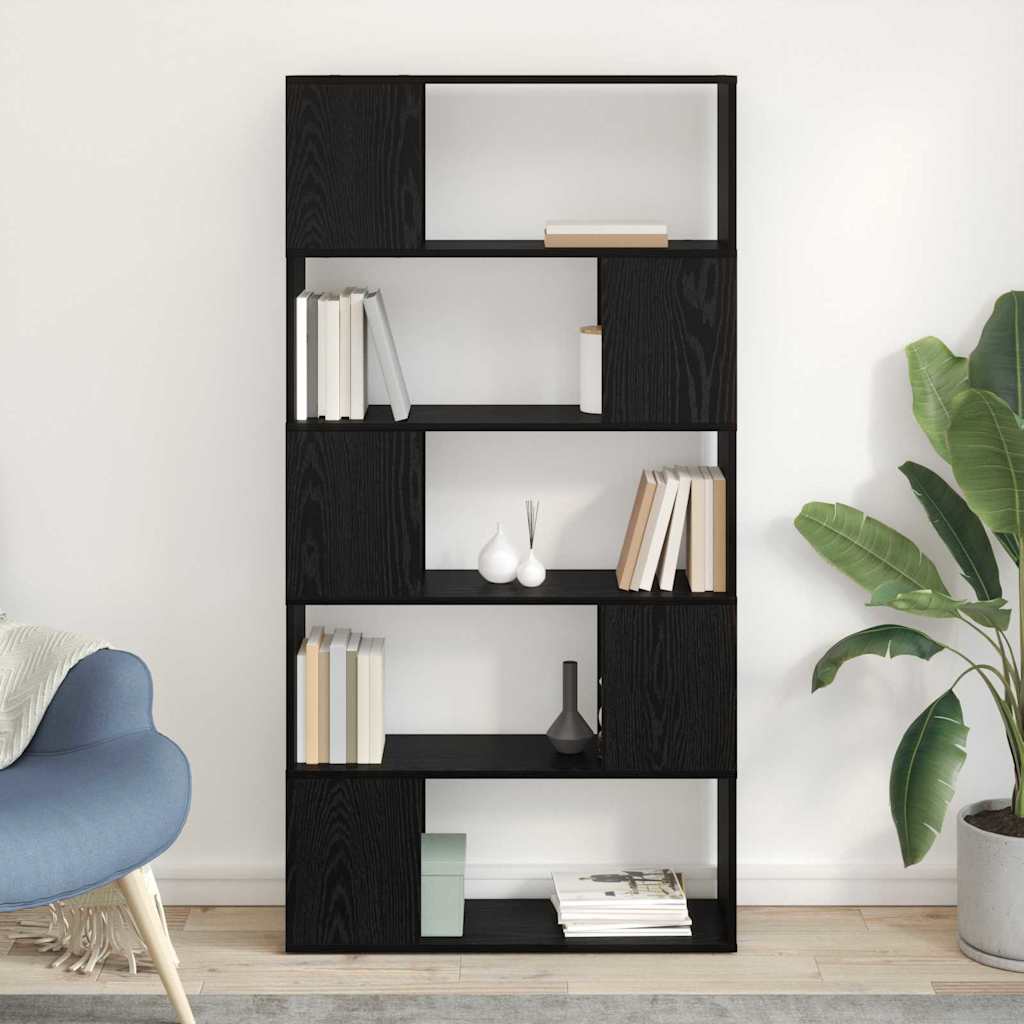 TV skapīšu komplekts Melns 80 x 24 x 156 cm Inženierijas koksne