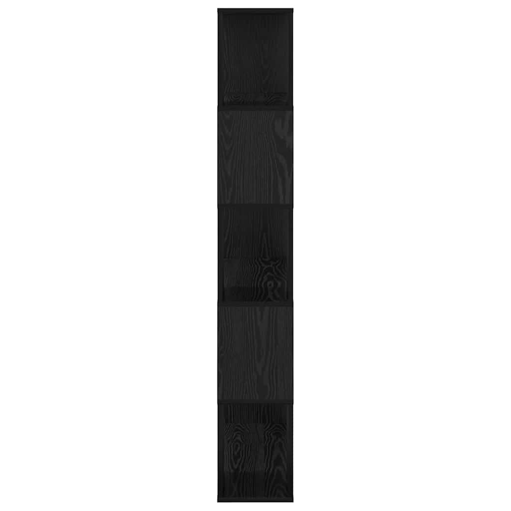 TV skapīšu komplekts Melns 80 x 24 x 156 cm Inženierijas koksne