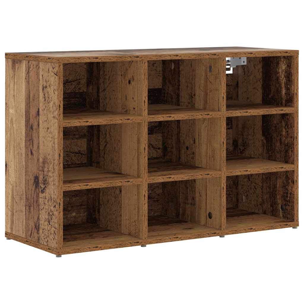 Shoe Cabinet Old Wood 77.5 x 30 x 51 cm Engineered Wood