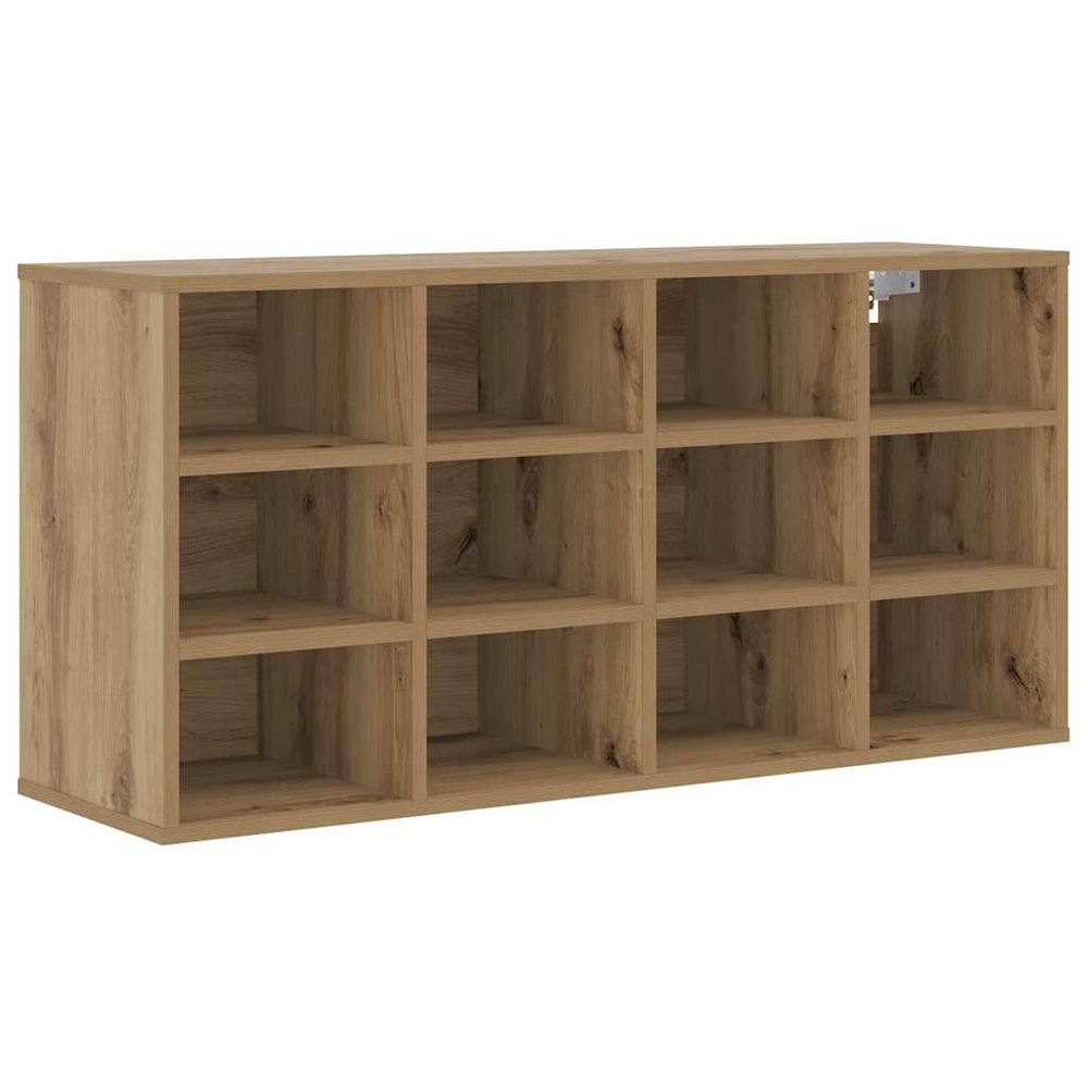 Shoe cabinet with shelf Artisan oak 103 x 30 x 51 cm