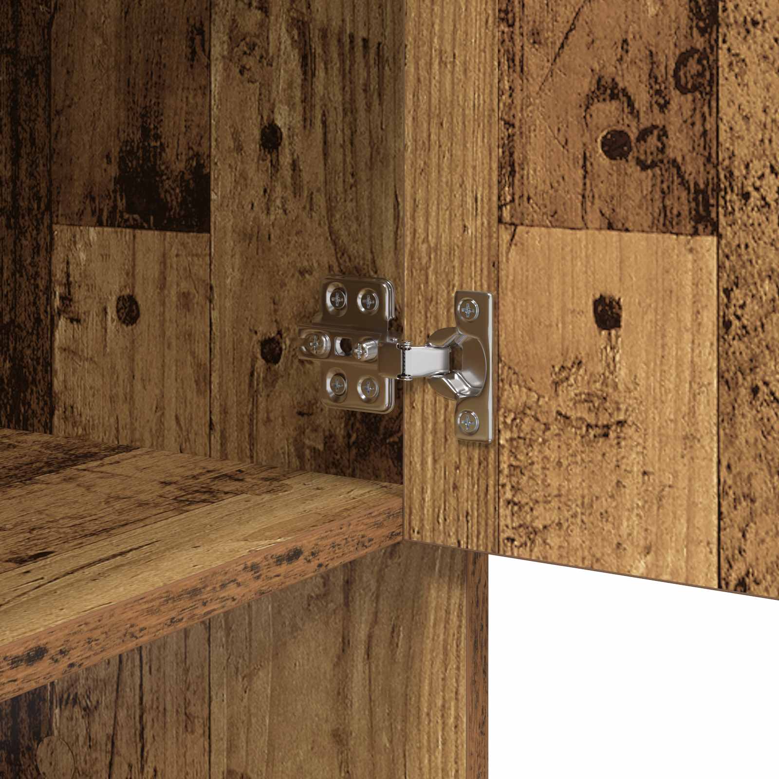Cabinet Reclaimed wood 97 x 29 x 75 cm Solid wood