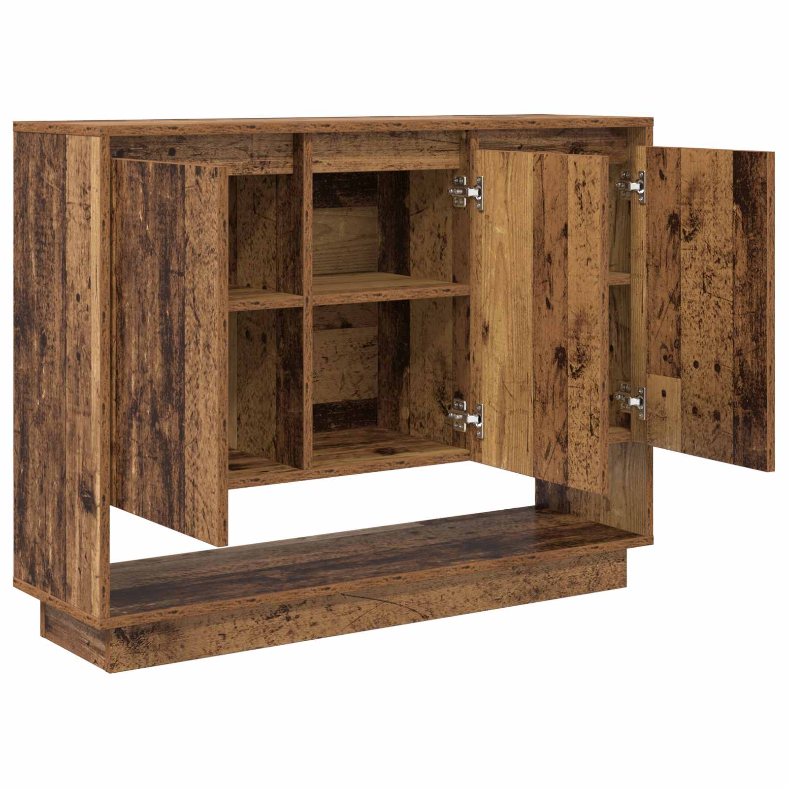 Cabinet Reclaimed wood 97 x 29 x 75 cm Solid wood