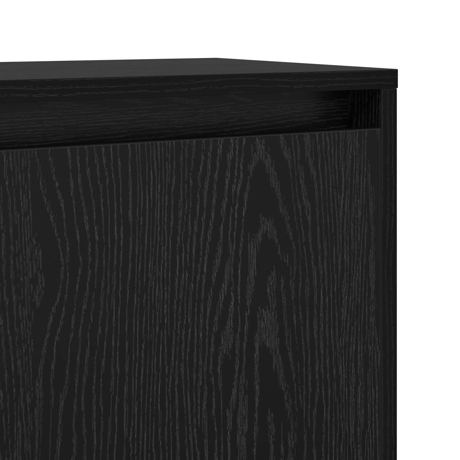 Black Kabalas Oak 97 x 29 x 75 cm Engineered wood