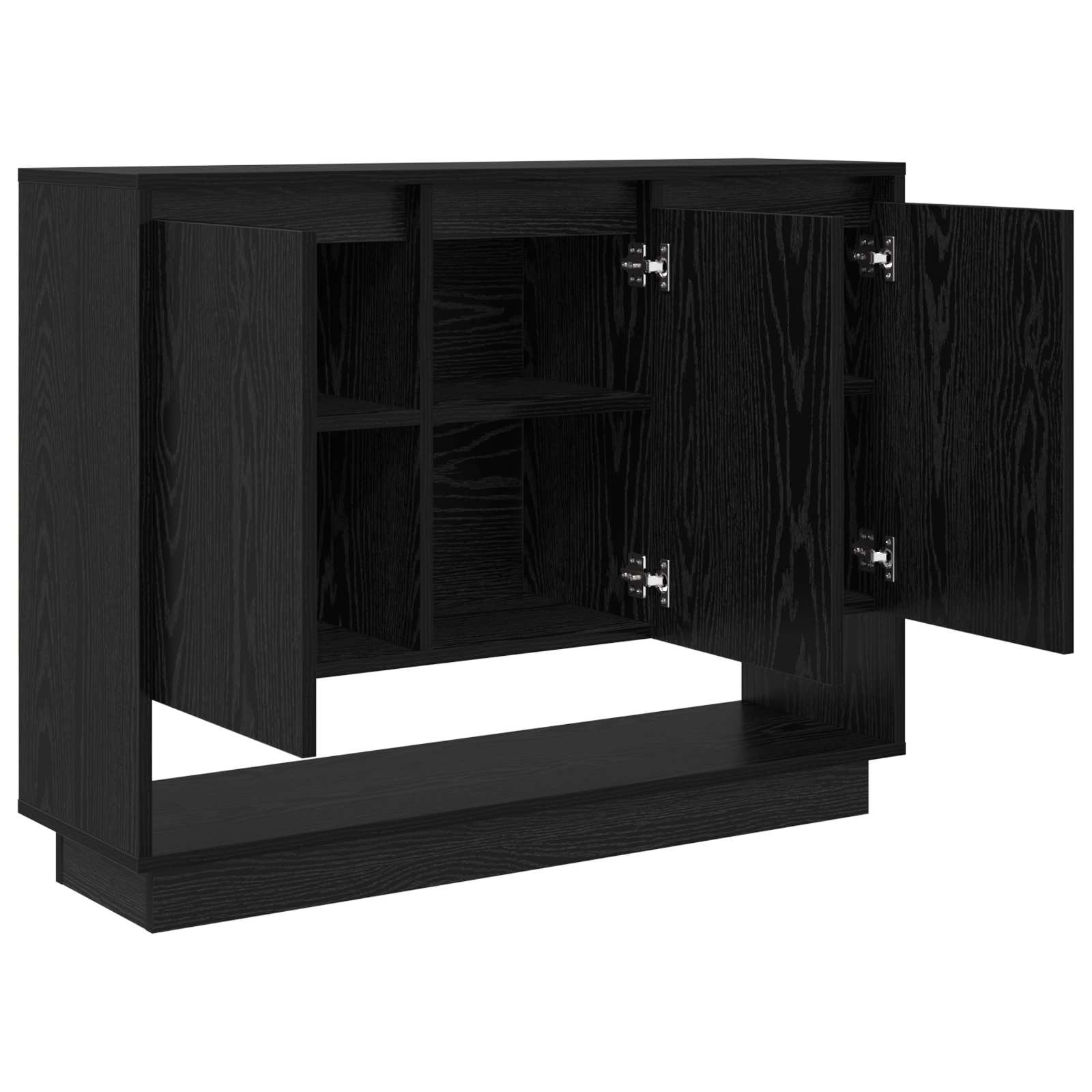 Black Kabalas Oak 97 x 29 x 75 cm Engineered wood