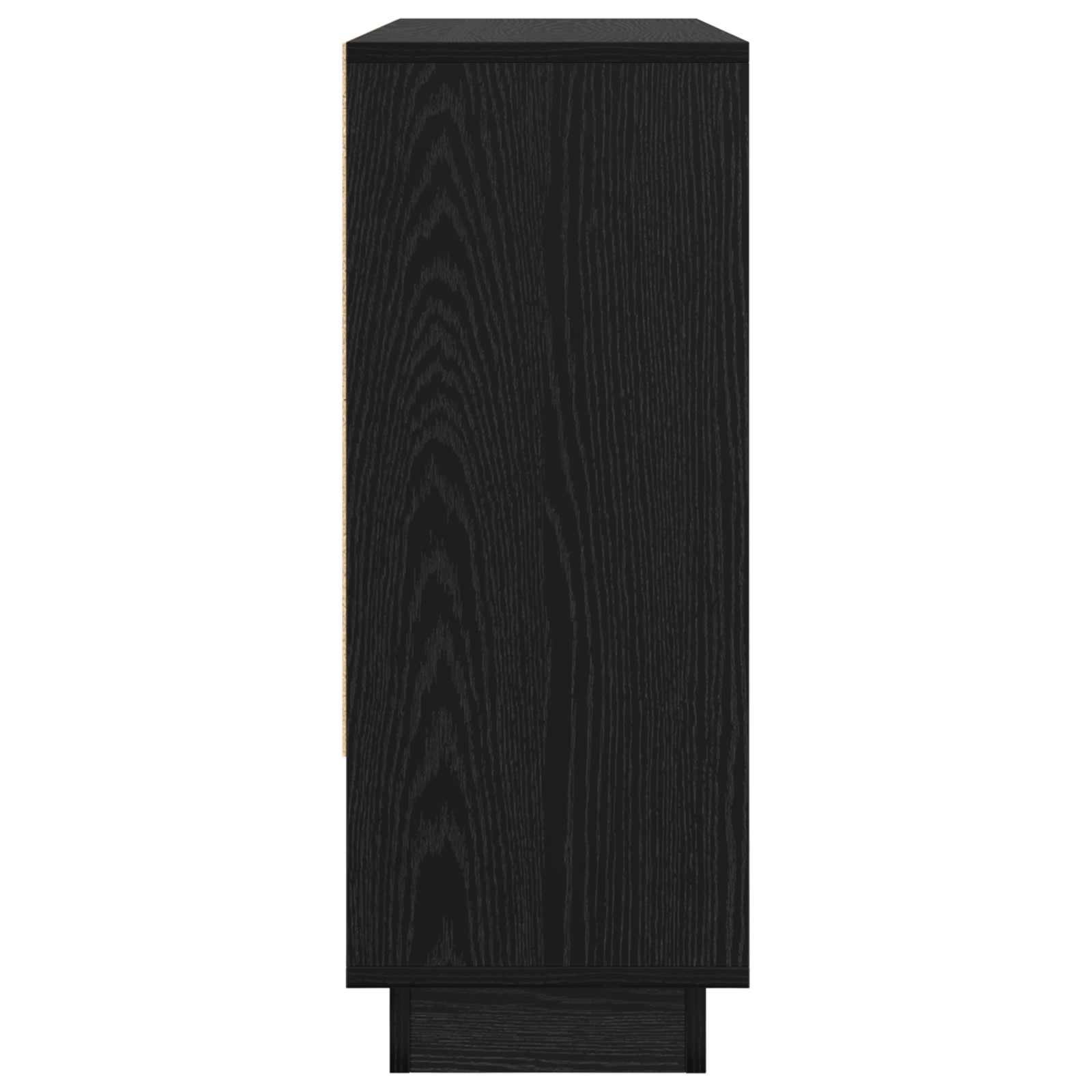 Black Kabalas Oak 97 x 29 x 75 cm Engineered wood
