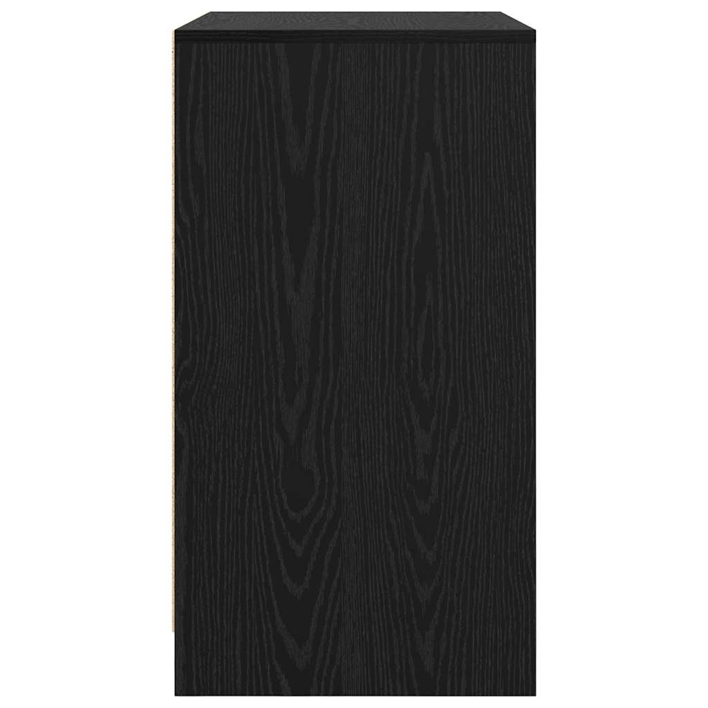 Kabalas juoda ąžuolo 70 x 41 x 75 cm Apdirbta mediena